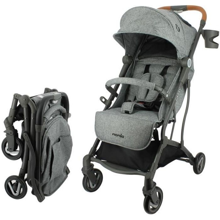 poussette double legere et compacte
