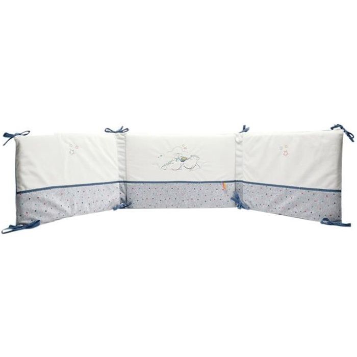 Noukies Tour De Lit Veloudoux Victor Et Guss 180x40 Cm Cdiscount Puericulture Eveil Bebe
