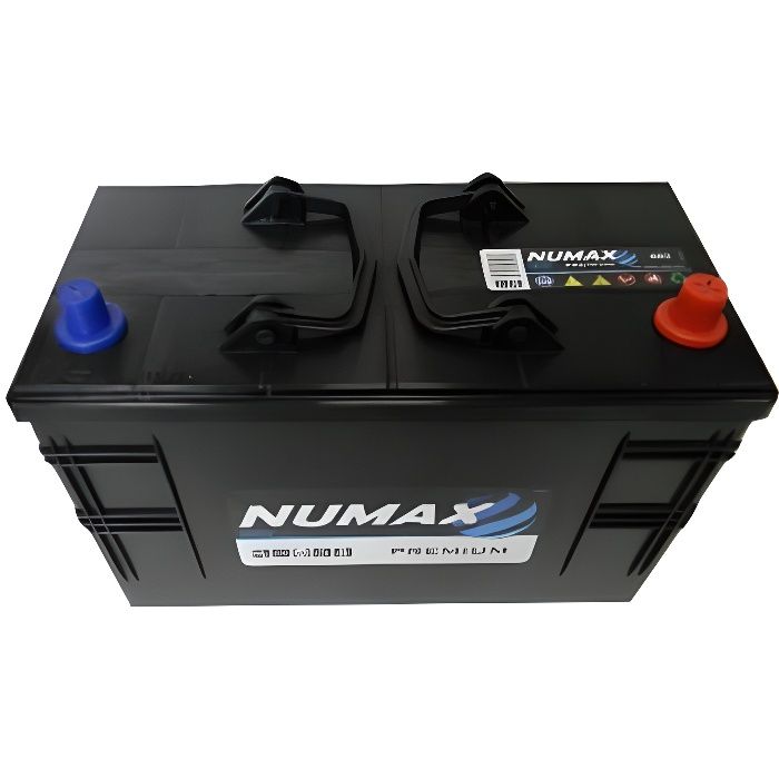 Batterie de démarrage Poids Lourds et Agricoles Numax Premium TRUCKS C13D / LOT 7 663 12V 110Ah / 800A