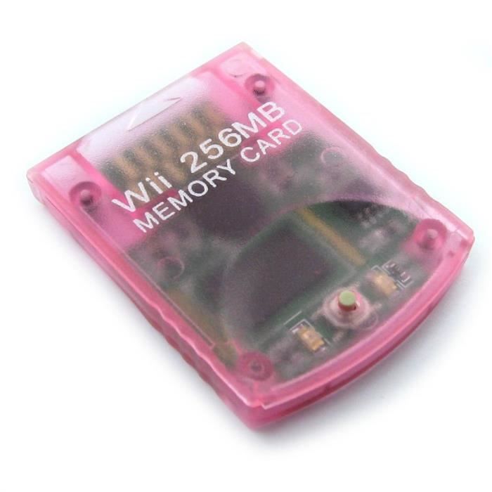 QUMOX Carte mémoire 256 Mo pour Nintendo Wii / Gamecube Cdiscount Appareil Photo