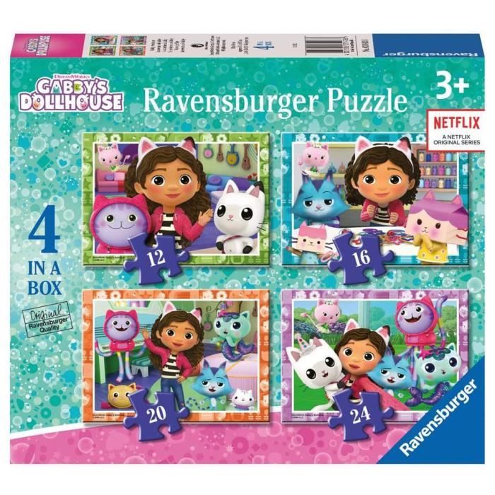 Puzzle - CLEMENTONI - Gabby's Dollhouse - 12 Pièces - Pour Enfants 3-5
