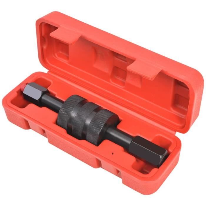 Kit Extracteur D'Injecteurs Diesel FreeTec - Outil Télescopique Avec Adaptateurs M8, M12, M14 Pour BMW, Mercedes