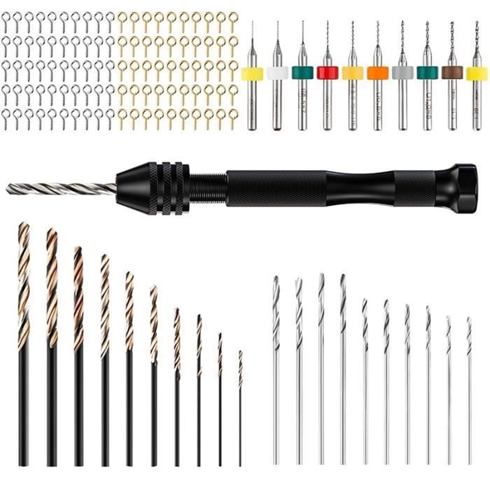 Alliage10 Pièces étau à Goupille 0.8mm Micro Foret Outil