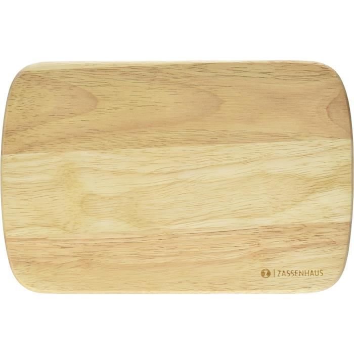 Set De 3 Planches à Découper Zassenhaus - Bois Naturel 9x12x16 Cm