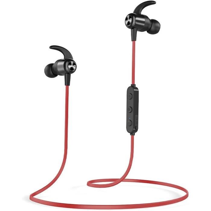 Écouteurs Bluetooth Sport 5.3 - 80h Autonomie, Réduction De Bruit ENC, étanches IP7 - Parfaits Pour Running Et Fitness