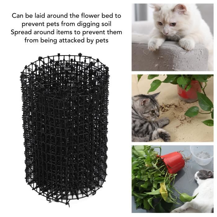 Meilleurs prix pour VGEBY Anti-Chat avec Pointes,1.8x29.5x200cm Chien Chat Scat Mat,Tapis De Dissuasion Répulsif,Réseau Anti-Chats pour Canapé ABI