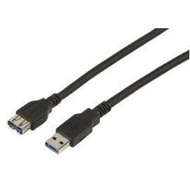 Rallonge USB 3.0 A mâle/ A femelle Noir - 5 m