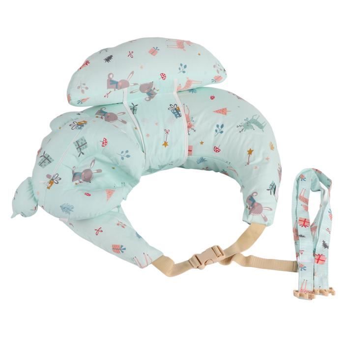 Oreiller de sommeil pour nouveau-né, Anti-crachat, berceau de lait, coin de positionnement du sommeil, coussin Anti-reflux, oreiller d'allaitement en coton  1501