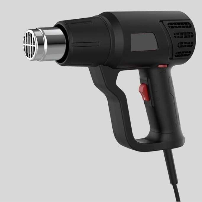 Pistolet Thermique Sans Fil, Alimenté Par Batterie Pour Milwaukee M18 18 V, Pistolet à Air Chaud Portable à 3 Buses, Pistolet Thermique Max 500 °C Pour Travaux Manuels, Décapage De Peinture, Tube