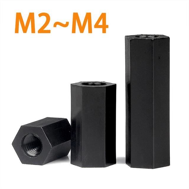 Lot De Colonnes/Entretoises Filetées Hexagonales En Laiton Femelle-Femelle M2 M2.5 M3 M4