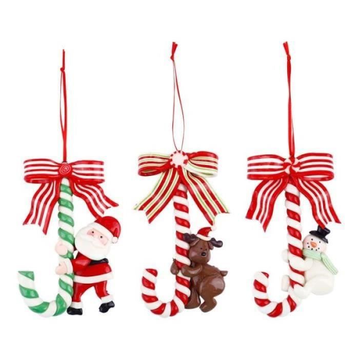 Lot De 10 Décorations Sapin De Noël - Gnomes En Paille Suspendus - Figurines Mignonnes Faites Main