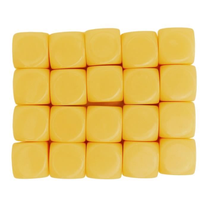 Lot de 120 dés de 16 mm, dés de jeu standard à 6 faces avec boîte portable pour jeux de société, placement des travailleurs, activités mathématiques (coins ronds translucides, 10 couleurs