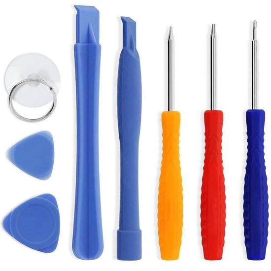 Kit De Réparation Pour IPhone Et IPod – Tournevis De Précision – Outils De Démontage – Universel – Bleu