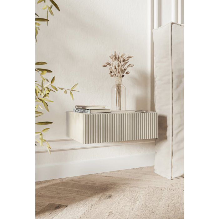 Table de chevet suspendue - VELDIO Cdiscount