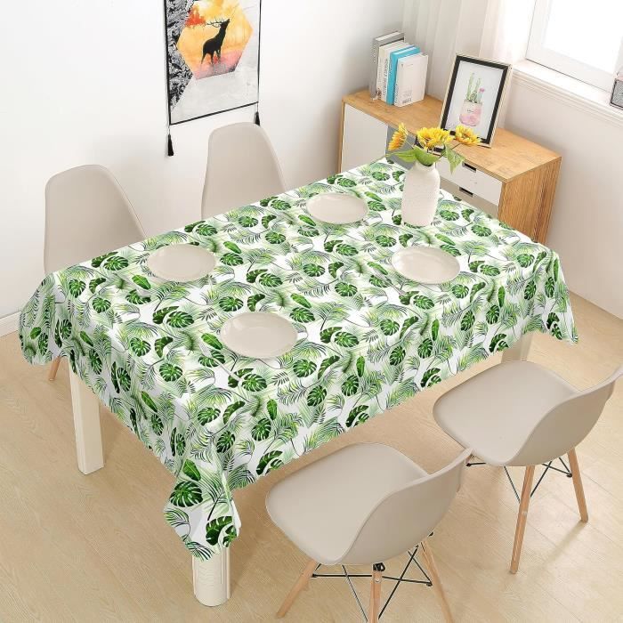 Nappe Rectangulaire, Nappe Anti Tache Polyester, Nappe De Table ...