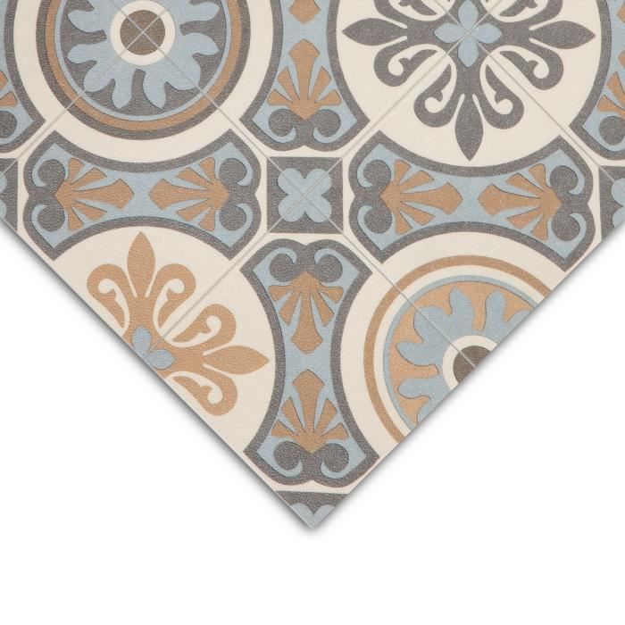 Lino Effet Carrelage