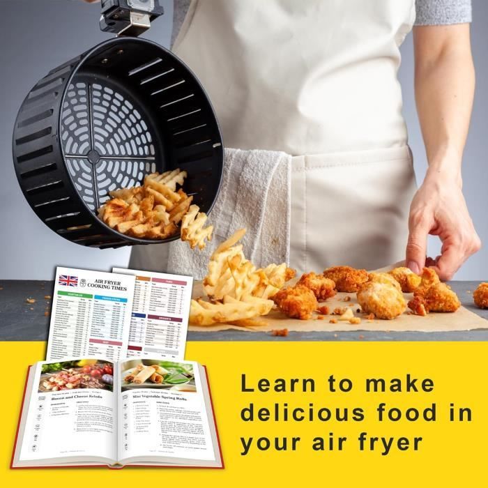 Airfryer Cookbook Kit 2023-24 : Livre De Recettes Pour Friteuse À Air  Facile Pour Débutants Uk + Guide De Cuisson Pour Friteu[H569] - Cdiscount  Electroménager