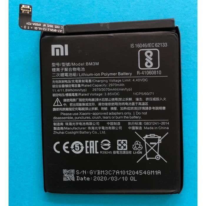 Batteria Per Xiaomi Mi 9 SE BM3M 3070mAh - Nuova Produzione 2023