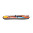 Canoë - BESTWAY - Kondor Elite™ 2000 raft set - 196 x 106 cm - 1 adulte+1enfant - 120kg max - pompe à pied - 2 pagaies-2