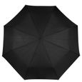 Isotoner Parapluie x-tra solide pliant noir femme-2