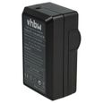 vhbw Chargeur compatible avec Panasonic Lumix FZ50, FZ8, FZ35, FZ38 caméra caméscope action-cam - Station + câble de voiture, témoin-2