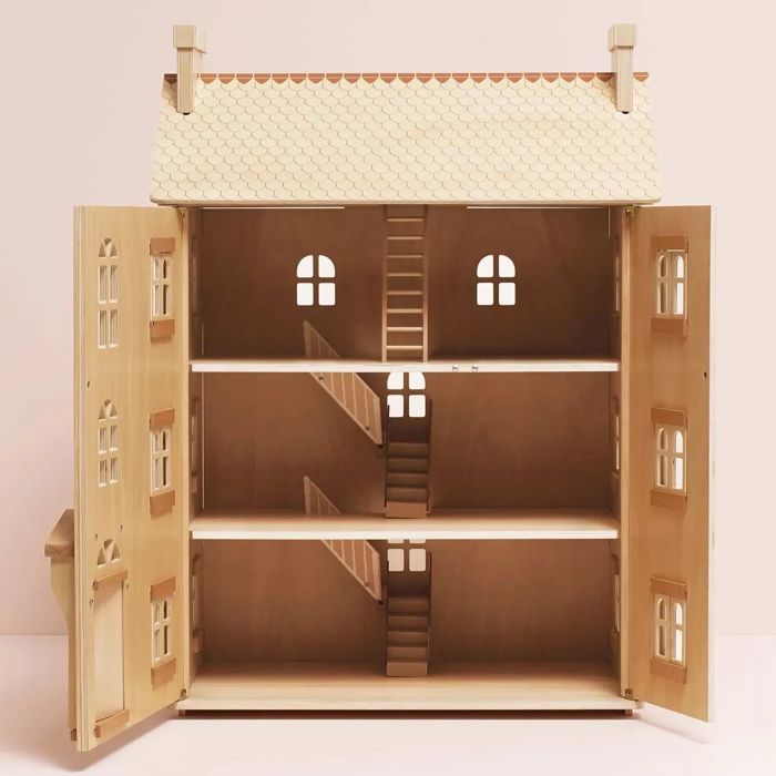 Fenêtres, garde-corps, Elément de construction pour maison de poupées, Accessoires pour maison de poupée