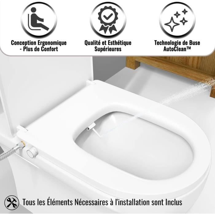 WC bidet japonais ? un simple kit ou abattant à poser