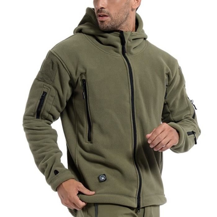 Veste Polaire LLdress Garçon - Sweat à Capuche Zippé, Doublure Chaud | Hiver, Outdoor, Sport