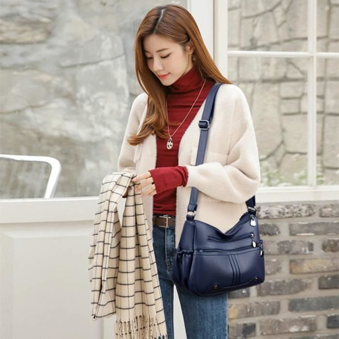 Sac à main multipoches sales