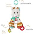 Peluche d'activités VULLI - Micro velours - Crochet de fixation poussette ou lit bébé-3