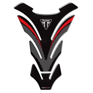 Tankpad Moto Cylindre de fil Motif Réservoir Protection Compatible polymère, Triumph 2