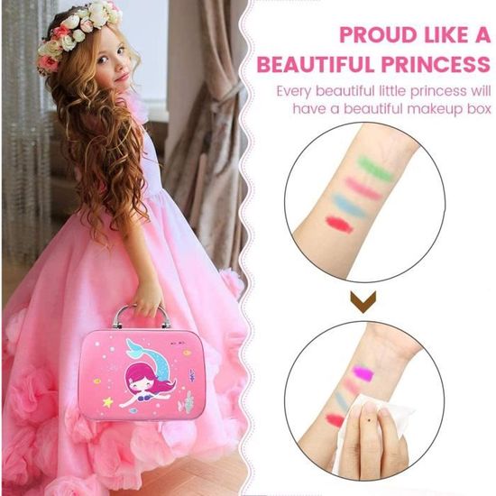 Vmiorzq Sac à Main Jouet Pour Filles – Accessoire Maquillage Factice – Jeu De Rôle Princesse – Dès 3 4 5 6 Ans – Idéal Pour Anniversaire