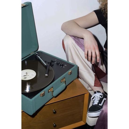Plaque Tournante Retro Crosley Portfolio Cr6252a Ql Quetzal