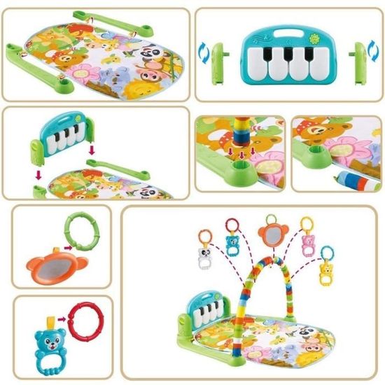 Tapis D Eveil Piano A Pedale Pour Bebe Avec Musique Tapis De Jeu Fitness Rack Tapis Rampant Avec Jouets Suspendus Pour Fille Garcon Cdiscount Puericulture Eveil Bebe Tapis D Eveil Piano A Pedale Pour Bebe Avec Musique Tapis De Jeu Fitness Rack Tapis Rampant Avec Jouets Suspendus Pour Fille Garcon Cdiscount Puericulture Eveil Bebe