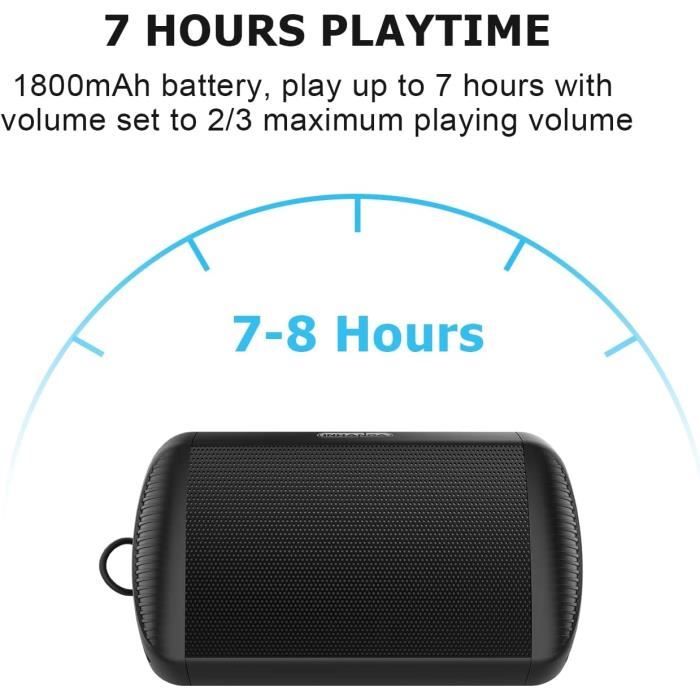 Anker Soundcore Enceinte Bluetooth avec Batterie Durée de 24 Heures -  Enceinte Bluetooth Portable, Micro Intégré et Port de Basses pour Son de  Qualité Supérieure - Enceinte Bluetooth puissante : : High-Tech