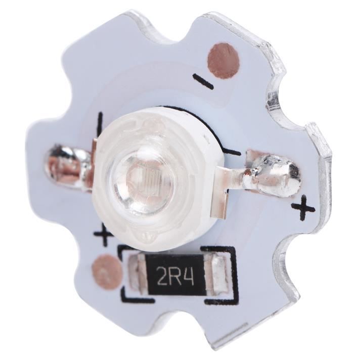 Haute Puissance Lumière Rouge Mise 3W Ampoule LED pour