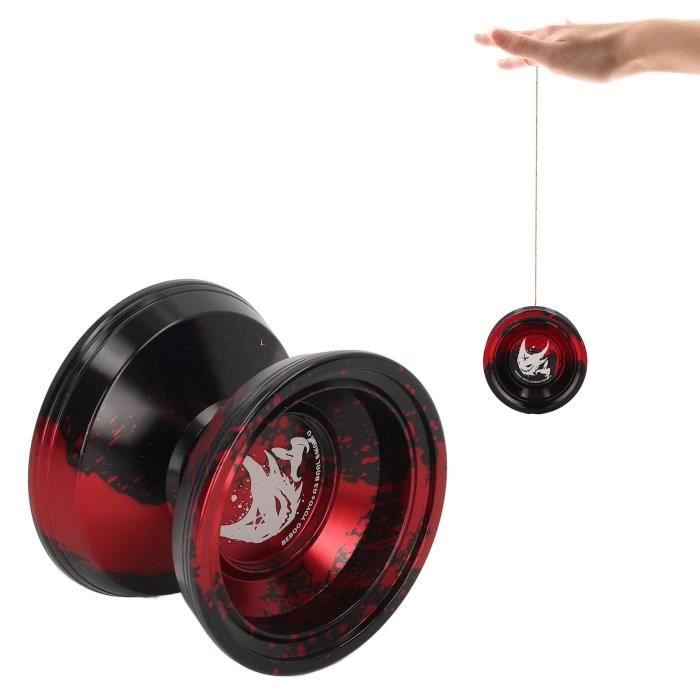 Y01 noir - Yoyo Professionnel En Métal Série N12, 10 Roulements À Billes Avec Corde, Jouets Y01 noir - Yoyo Professionnel En Métal Série N12, 10 Roulements À Billes Avec Corde, Jouets
