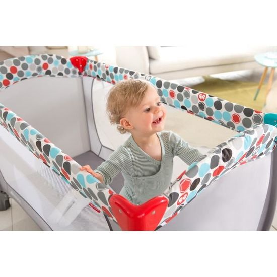 Fisher Price HAUCK grey lit parapluie sleep n play 