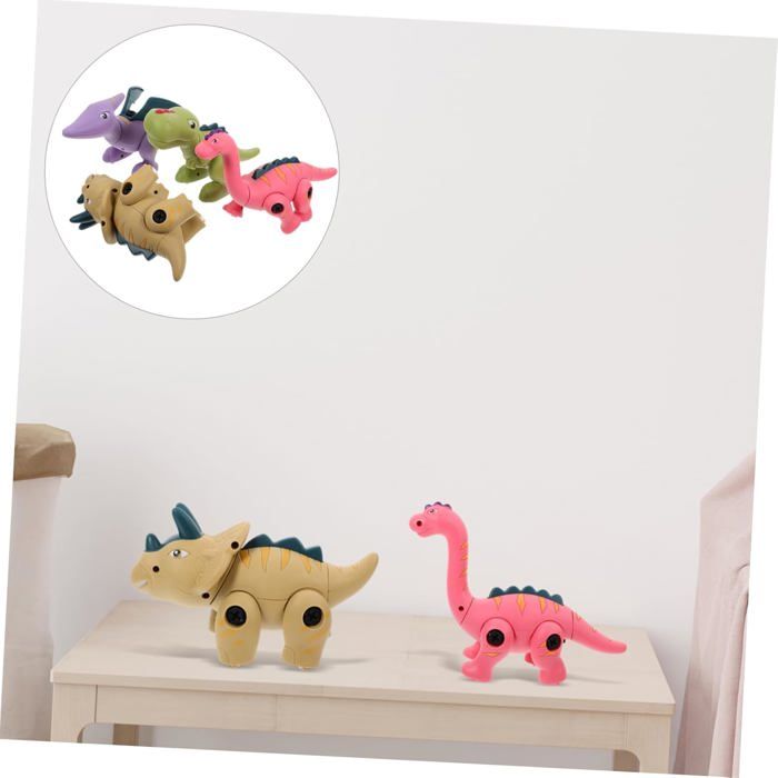 Marionnettes à doigts de dinosaure en PVC - OMABETA - 10 pièces - jouet Marionnettes à doigts de dinosaure en PVC - OMABETA - 10 pièces - jouet