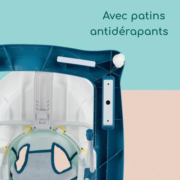 Trotteur balancelle bébé confort bleu deals