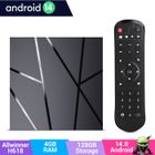 XGODY TV Box Android 14.0 boitier Tv T95 Pro,4Go + 128Go 6K HD Quad Core,SMART BOX Bluetooth5.0 WIFI Media Player, Lecteur Multimédia Box