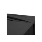 DKDO Drap plat - 270 x 325 cm - 100% coton - 57 fils - France - Noir