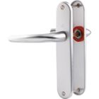 Poignée de porte intérieure - San diego - Hoppe Et Cie - Gris argent - Bec de cane - 165 mm