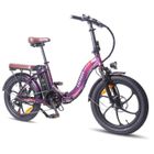Vélo électrique 20", Fafrees F20 pro, 18Ah Batterie, 36V 250W, Autonomie 70-150km, Violet Coloré