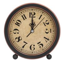 Horloge De Bureau Style Rétro Identification Facile Tic-tac Silencieux Non