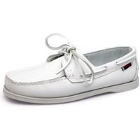 Chaussures Homme - Docksides - Cuir - Blanc