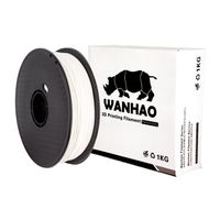 Filament PLA Premium Wanhao Blanc 1kg 1.75mm pour imprimante 3D - Haute précision et finition exceptionnelle