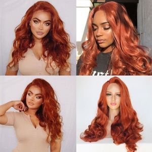 perruque orange pas cher