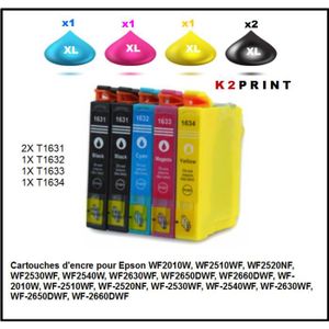 Multipack Epson T1295 XL Cartouches Compatibles Premium - k2print