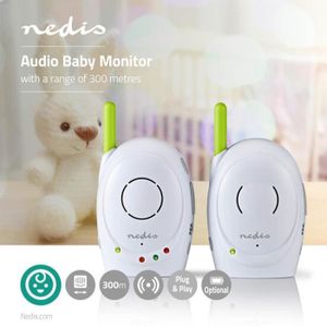 ÉCOUTE BÉBÉ Babyphone Écoute-Bébé Audio 2.4 GHz | Fonction de 